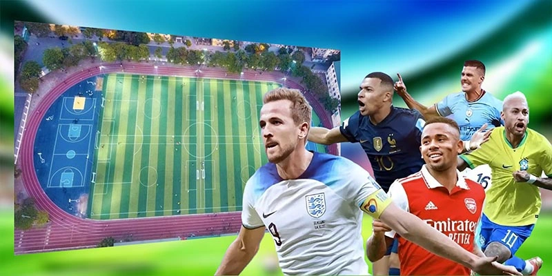 Tìm hiểu football pitch trong bóng đá